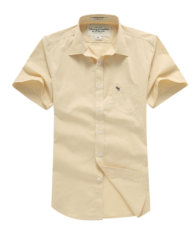 Nueva Abercrombie Fitch Hombres Algodón camiseta de verano AF6839